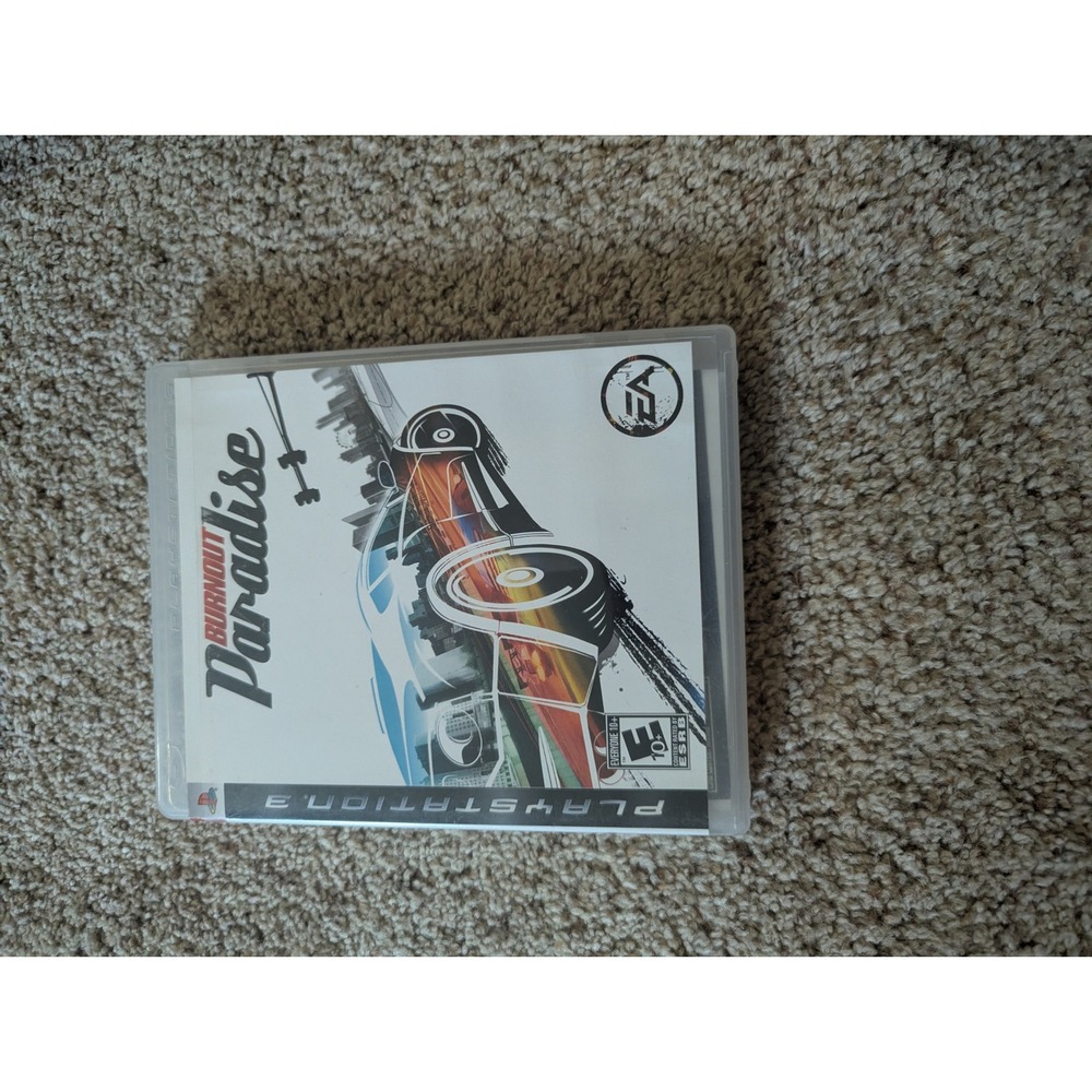 Burnout Paradise Sony PlayStation 3 PS3 Game EA Criterion Racing BLUS-30061